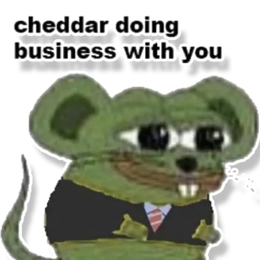 💼 Стикер «Pepe Mouse» для Telegram