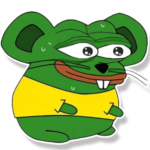 😩 Стикер «Pepe Mouse» для Telegram