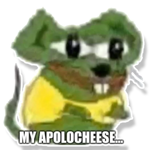 😢 Стикер «Pepe Mouse» для Telegram