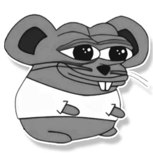 😀 Стикер «Pepe Mouse» для Telegram
