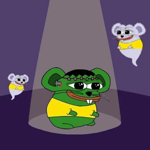 😀 Стикер «Pepe Mouse» для Telegram