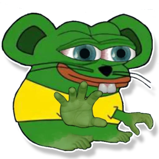 💥 Стикер «Pepe Mouse» для Telegram