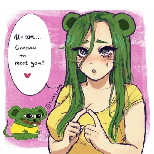 ✋ Стикер «Pepe Mouse» для Telegram