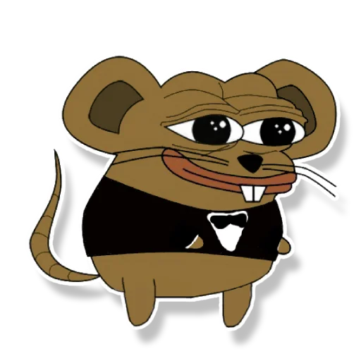 😀 Стикер «Pepe Mouse» для Telegram