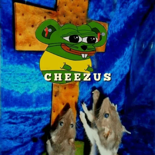 🤞 Стикер «Pepe Mouse» для Telegram