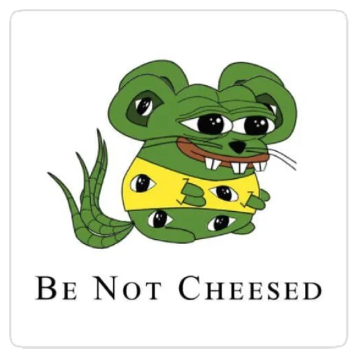 🤞 Стикер «Pepe Mouse» для Telegram