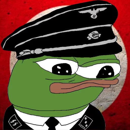 😕 Стикер «PEPE MUSTA» для Telegram