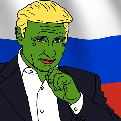 😏 Стикер «PEPE MUSTA» для Telegram