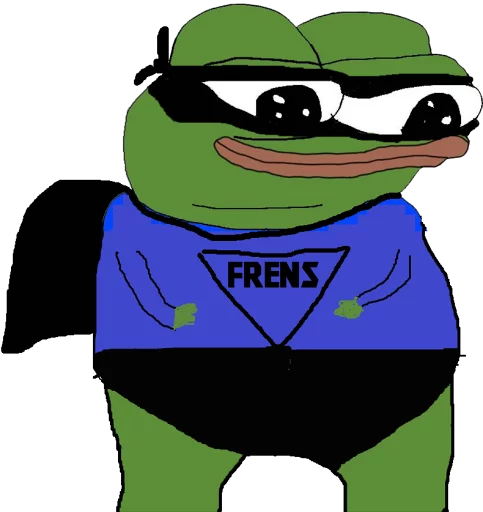 🤗 Стикер «PEPE MUSTA» для Telegram