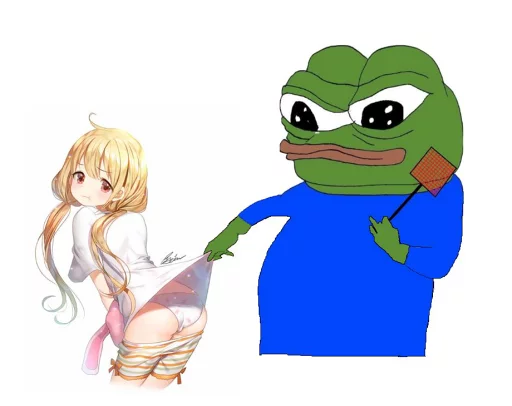 😠 Стикер «PEPE MUSTA» для Telegram