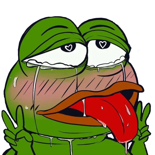 🤤 Стикер «PEPE MUSTA» для Telegram