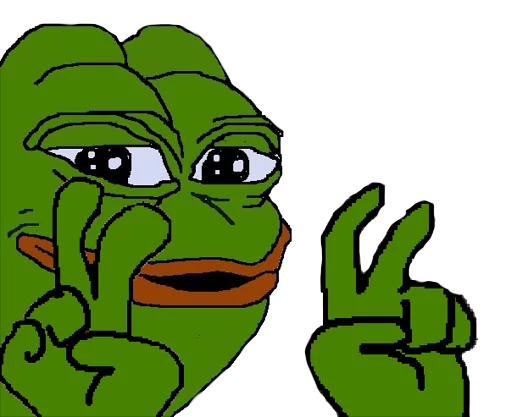 🖖 Стикер «PEPE MUSTA» для Telegram