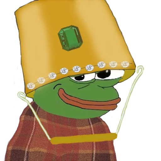 😏 Стикер «PEPE MUSTA» для Telegram