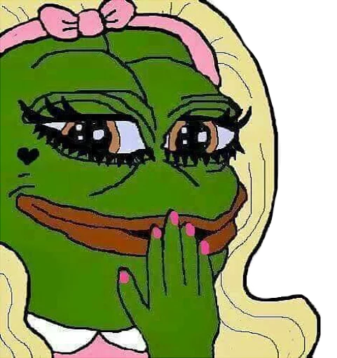 🤗 Стикер «PEPE MUSTA» для Telegram