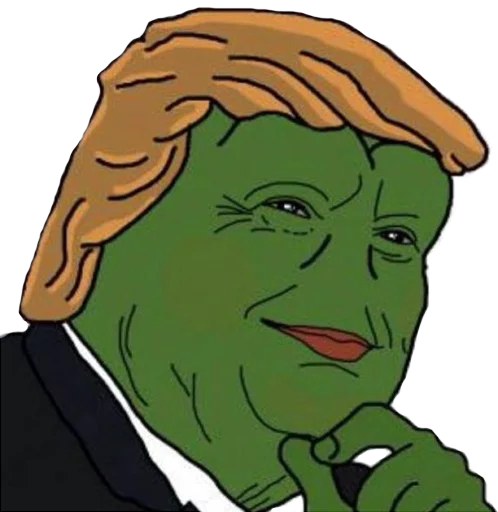 😏 Стикер «PEPE MUSTA» для Telegram