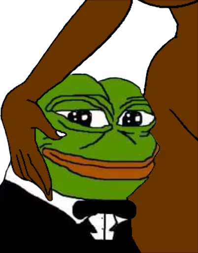 😏 Стикер «PEPE MUSTA» для Telegram