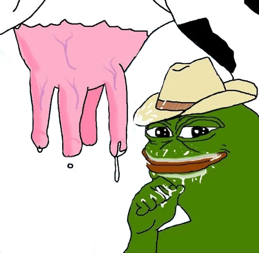 🐮 Стикер «PEPE MUSTA» для Telegram
