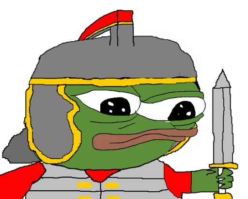 💪 Стикер «PEPE MUSTA» для Telegram