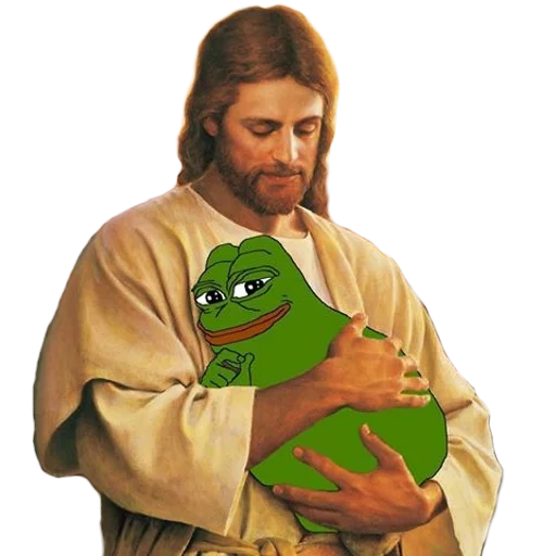 ❤️ Стикер «PEPE MUSTA» для Telegram
