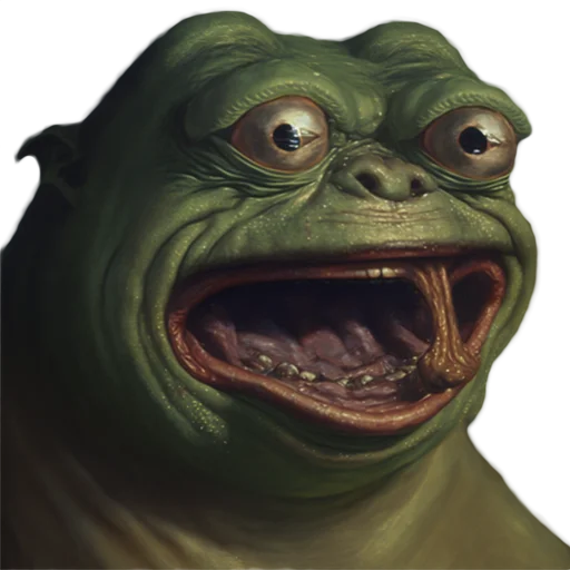 😀 Стикер «Neural Pepe — (updating)» для Telegram