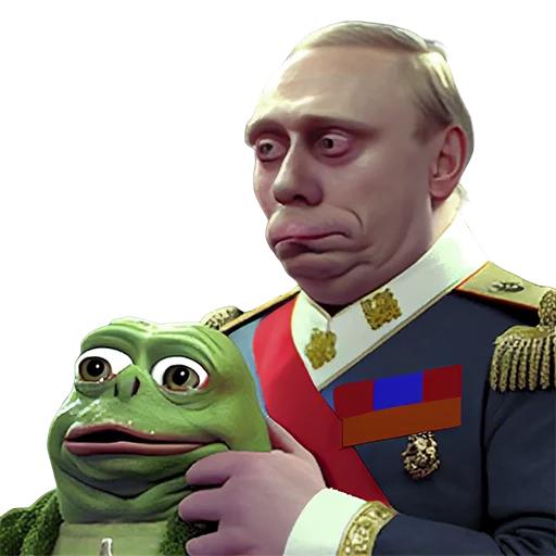 🤴 Стикер «Neural Pepe — (updating)» для Telegram