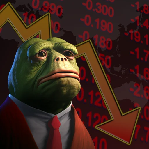 📉 Стикер «Neural Pepe — (updating)» для Telegram