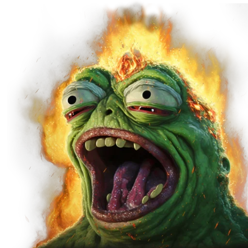 🤯 Стикер «Neural Pepe — (updating)» для Telegram
