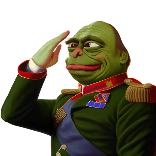 🫡 Стикер «Neural Pepe — (updating)» для Telegram