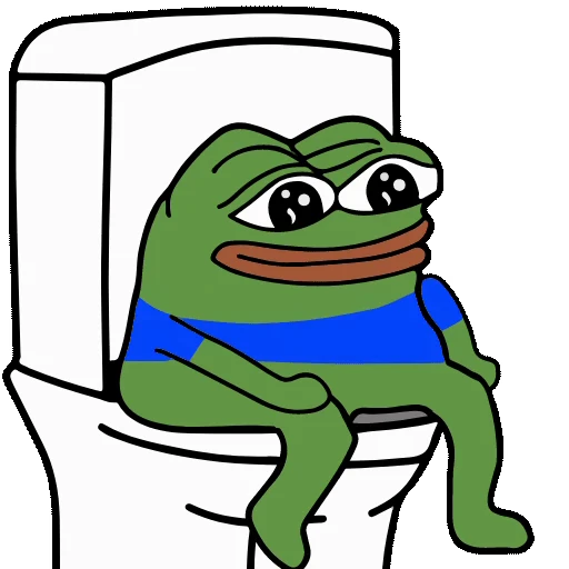 🚽 Стикер «pepepa» для Telegram