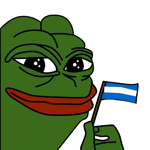 🐸 Стикер «Pepe patriot» для Telegram