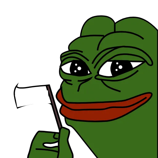 🏳️ Стикер «Pepe patriot» для Telegram