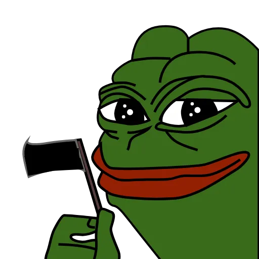 🏴 Стикер «Pepe patriot» для Telegram
