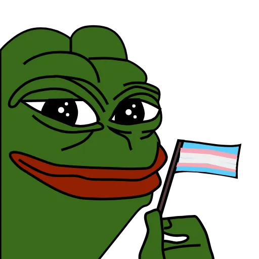⚧️ Стикер «Pepe patriot» для Telegram