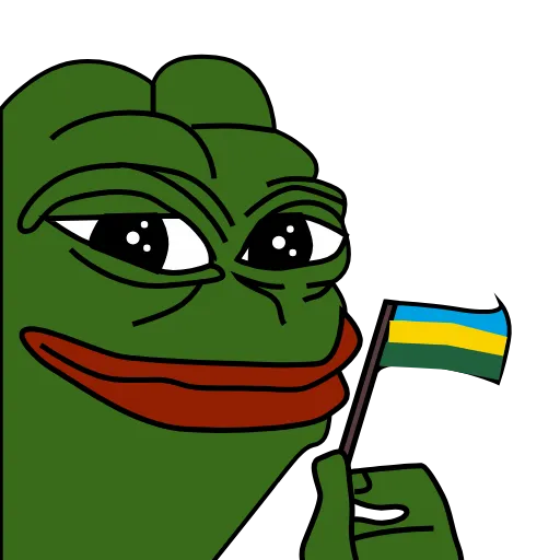 🇷🇼 Стикер «Pepe patriot» для Telegram