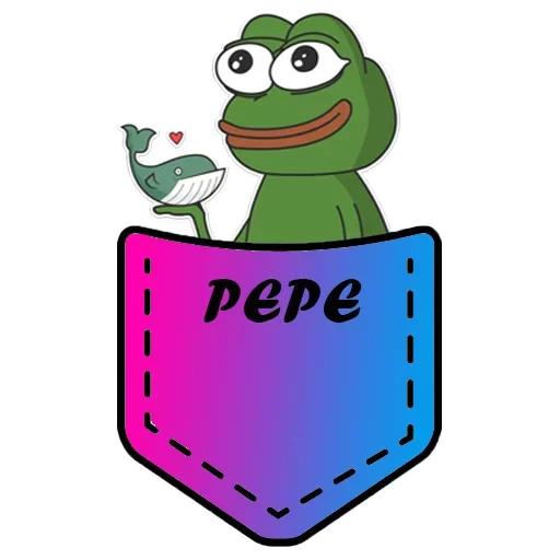 🤬 Стикер «Лягушка Пепе в кармане» для Telegram