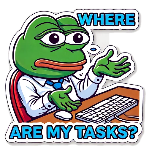 ❓ Стикер «Pepe and Puffy» для Telegram