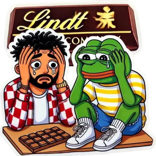 😣 Стикер «Pepe and Puffy» для Telegram