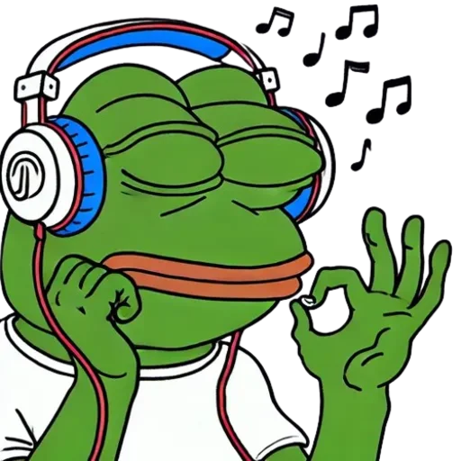🎵 Стикер «Pepe and Puffy» для Telegram