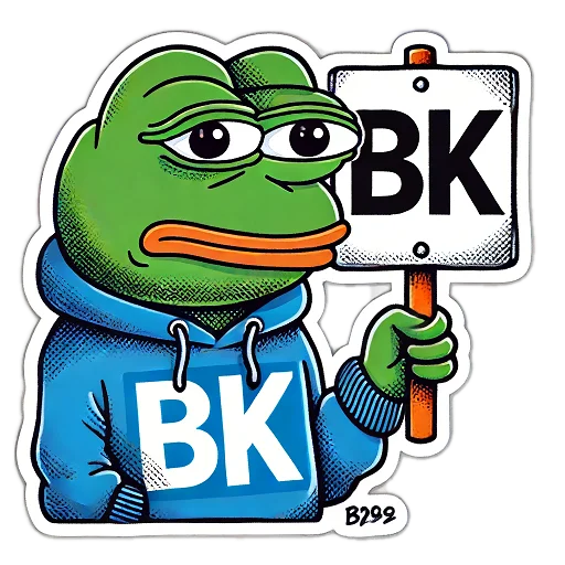 Стикерпак Pepe and Puffy для Telegram