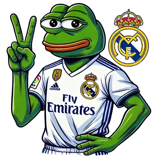 ✌️ Стикер «Pepe and Puffy» для Telegram