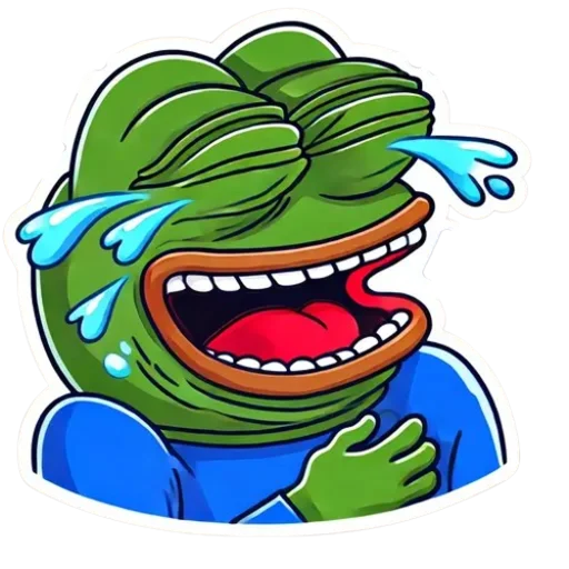😂 Стикер «Pepe and Puffy» для Telegram