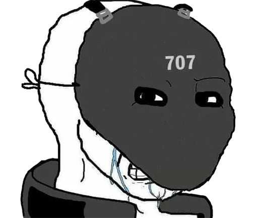 😢 Стикер «Rainbow six» для Telegram