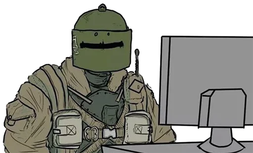 😶 Стикер «Rainbow six» для Telegram
