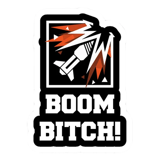 🚀 Стикер «Rainbow six» для Telegram