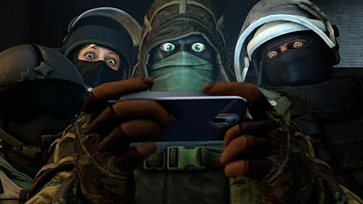 😮 Стикер «Rainbow six» для Telegram