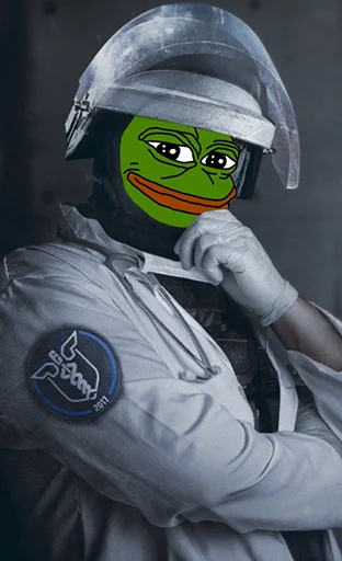 👨‍⚕️ Стикер «Rainbow six» для Telegram