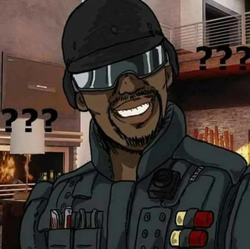 ❓ Стикер «Rainbow six» для Telegram