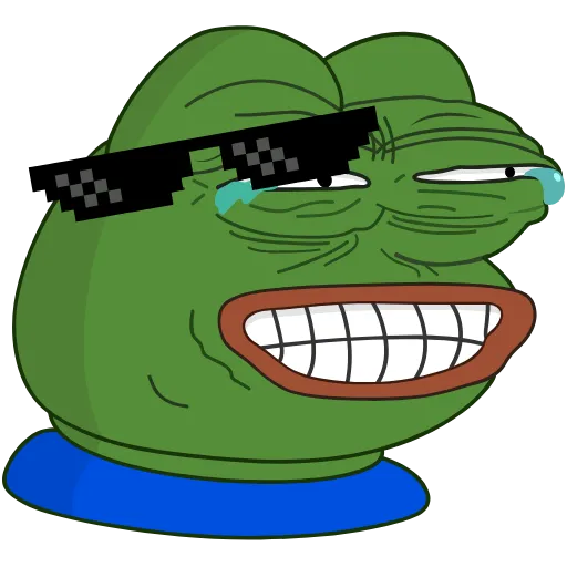 😎 Стикер «Pepe Пепе» для Telegram