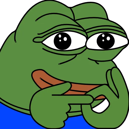 👉 Стикер «Pepe Пепе» для Telegram
