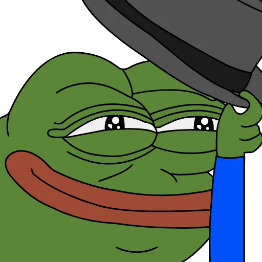 🎩 Стикер «Pepe Пепе» для Telegram